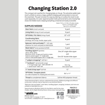 Changing Station 2.0 Diaper Clutch and Changing Pad Pattern Alternative View #1