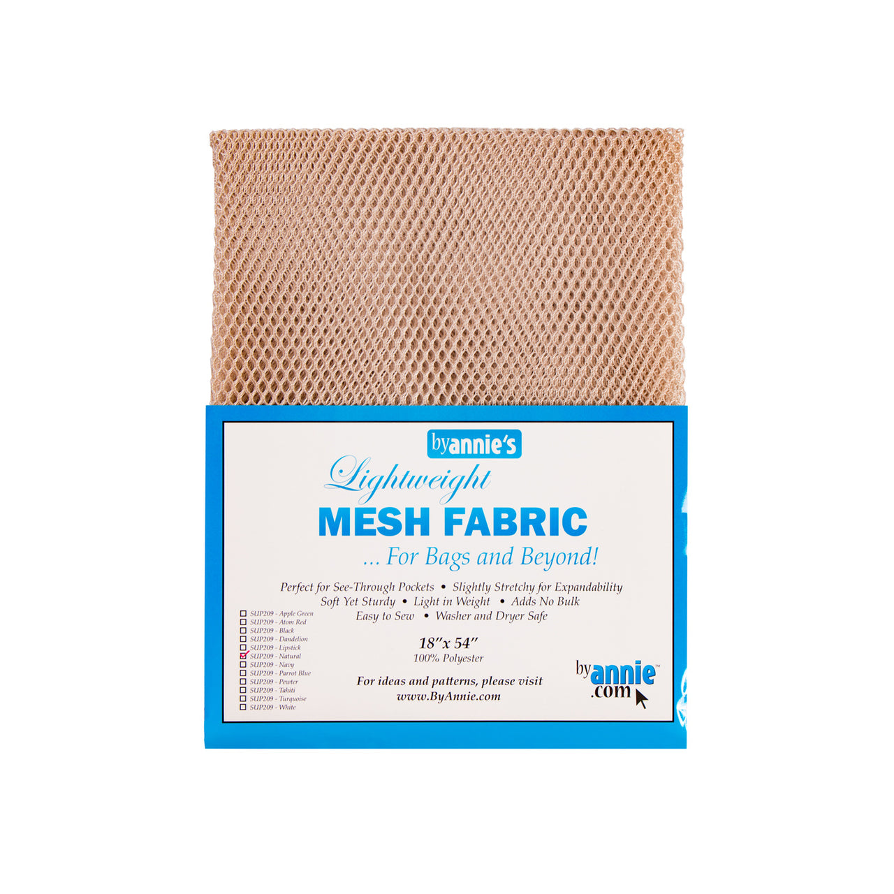 ByAnnie Lightweight Mesh - 18" x 54" - Natural Primary Image