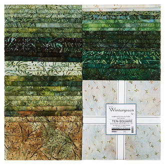 Artisan Batiks - Wintergreen Ten Squares