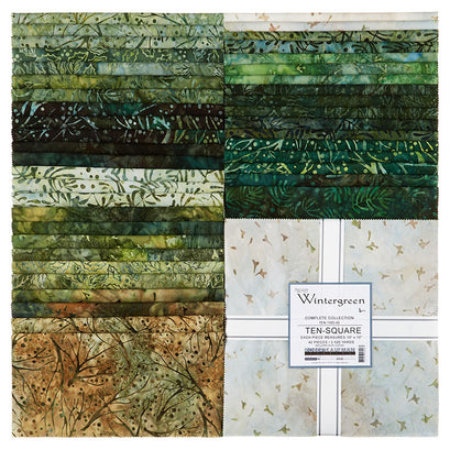 Artisan Batiks - Wintergreen Ten Squares