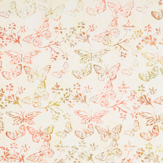 Tonga Honeycomb - Butterflies Blossom Yardage