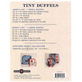 Tiny Duffles Pattern Alternative View #1