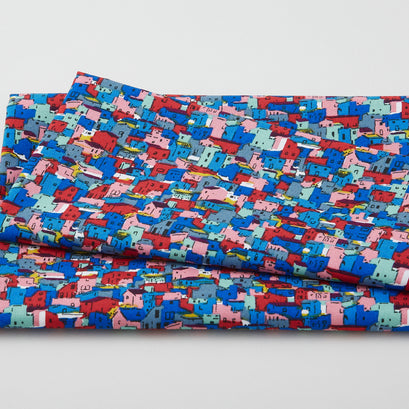 Quilter's Coordinates - Small Houses Multi One Yard Cut