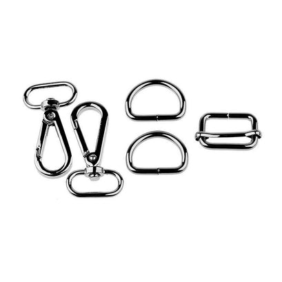The Aspen Crossbody Bag Hardware Kit - Gunmetal