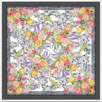 Decoupage - Floral Tablecloth Multi Panel
