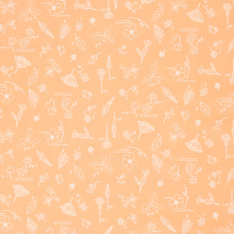 Wildwood Wander - Sketchbook Peach Yardage