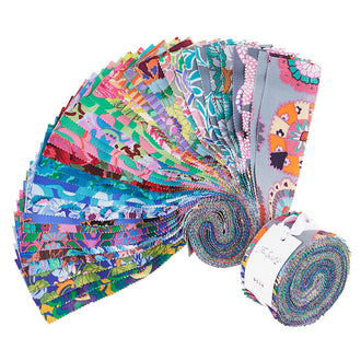 Kaffe Fassett Collective - February 2023 Lighter Colorway 2 1/2" Strips