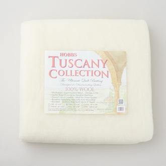 Hobbs Tuscany 100% Wool Batting - Twin 72" x 96"