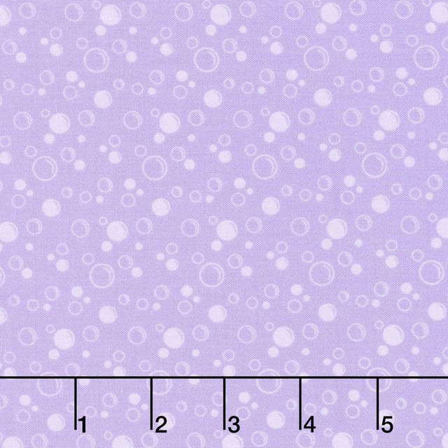 Mer-Mazing - Bubbles Lilac Yardage Primary Image
