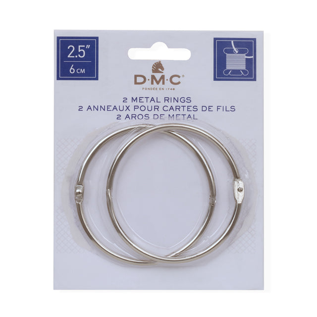 DMC Two 2-1/2" Metal Rings Primary Image