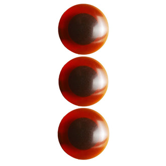 Eye Button - 8mm Brown
