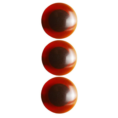 Eye Button - 8mm Brown