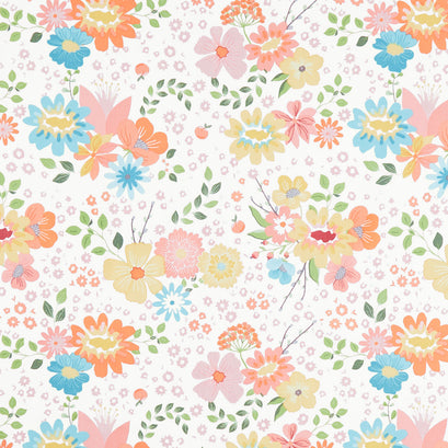 Spring's in Town - Main Cream Yardage