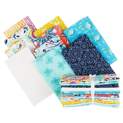 Summer Song Favorites 10 Piece Fat Quarter Bundle