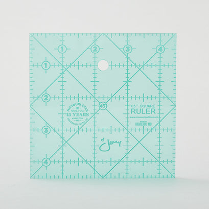 Missouri Star 4.5" x 4.5" Square Ruler - Teal