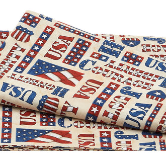 American Honor - Words Cream 2 Yard Cut