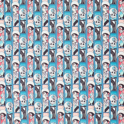 Disney - Tim Burton's The Nightmare Before Christmas Mystic Opulence Mystical Dreamers Navy Yardage