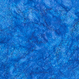 Happy Hive Batiks - Dots Blue Blueberry Yardage