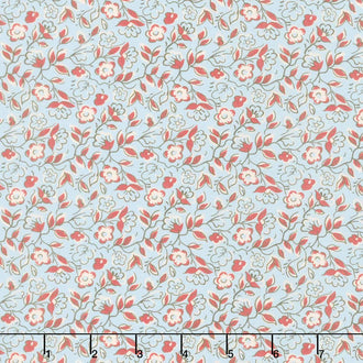 Pride & Prejudice - Gardiner Blue Yardage