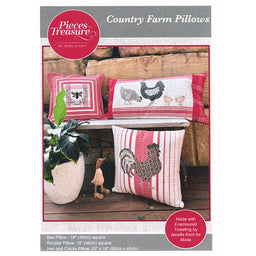 Country Farm Pillows Pattern Primary Image