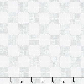 Fable - Tile Silver Yardage