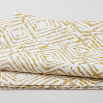 Prismatic - Maze Design Beige 108" Wide 3 Yard Cut