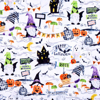 Cuddle® Prints - Oh My Gourd Multi Digitally Printed Yardage