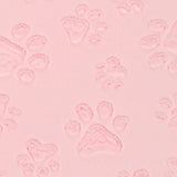 Luxe Cuddle® - Paws Blush Minky Yardage Primary Image