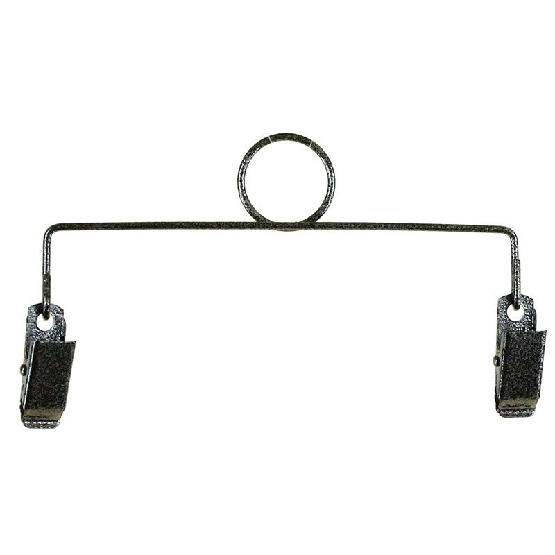 Ring Clip Holder - 8" Charcoal Primary Image