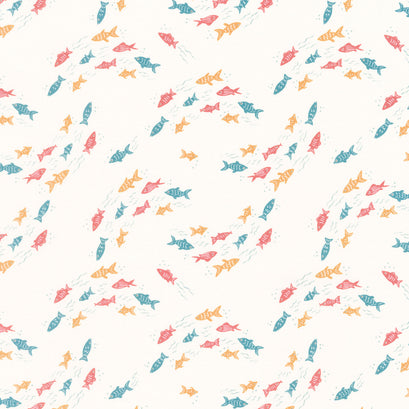 Noah's Ark - Fishy Fish Cloud Yardage
