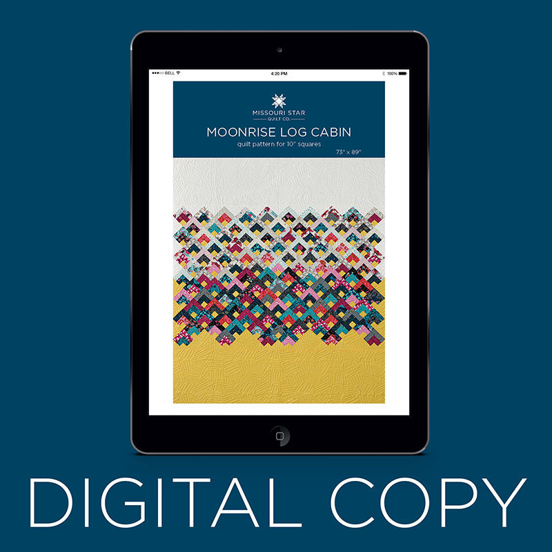 Digital Download - Moonrise Log Cabin Quilt Pattern by Missouri Star Primary Image