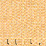 Honey and Lavender - Honeycomb Beeskep Gold Yardage Primary Image