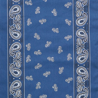 Classic Retro Toweling - Patriotic Navy Bandana 16" Toweling Yardage