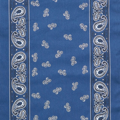 Classic Retro Toweling - Patriotic Navy Bandana 16" Toweling Yardage