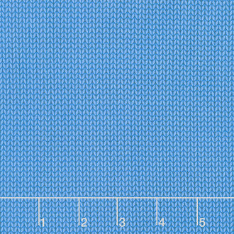 First Snow - Sweater Weather Blue Yardage