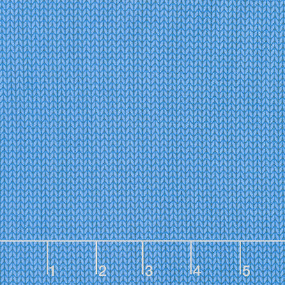 First Snow - Sweater Weather Blue Yardage