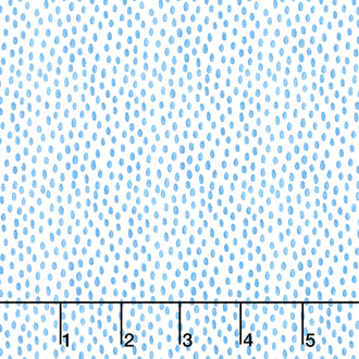 Out to Sea - Dots Light Blue Yardage