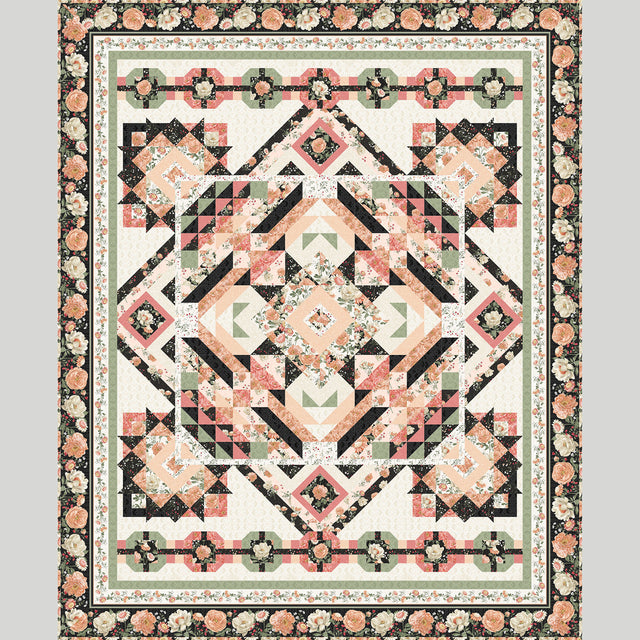 Peach Whispers Block of the Month Quilt Kit Presale Primary Image