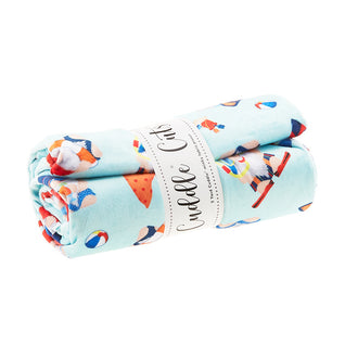 Cuddle® Digital Prints - Beach Gnomes Aruba 2 Yard Cut