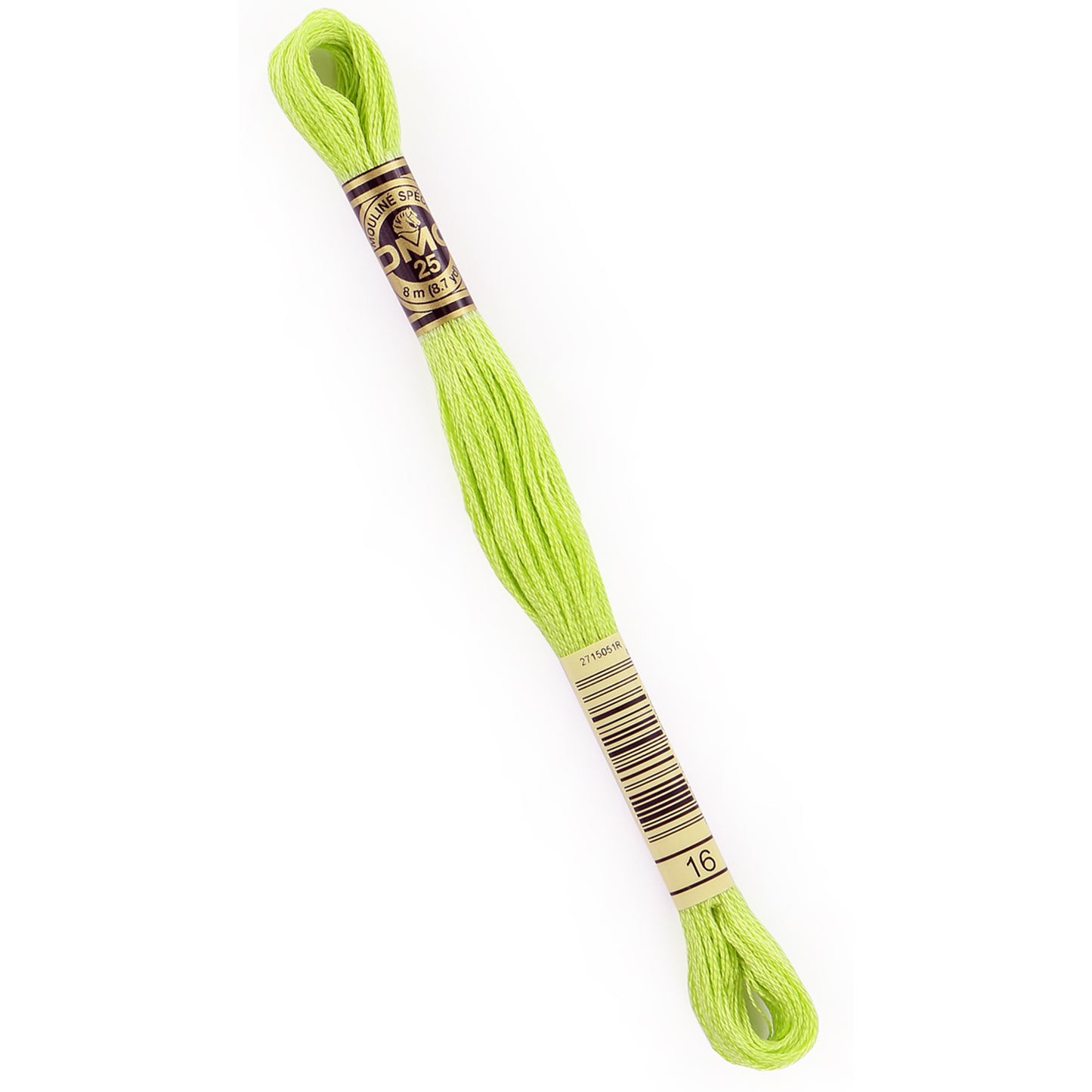DMC Embroidery Floss - 16 Light Chartreuse Primary Image