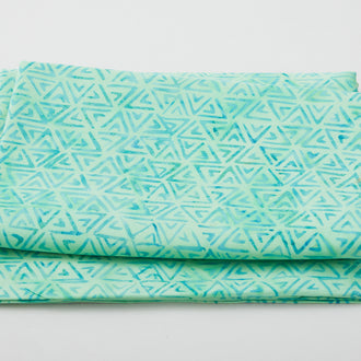 Adore Baliscapes Batiks - Angles Mint 2 Yard Cut