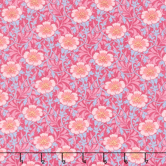 Hibernation - Winterrose Hibiscus Yardage