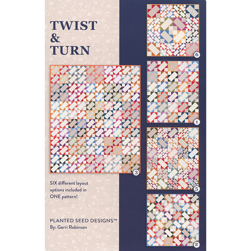 Twist and Turn Quilt Pattern Booklet Primary Image