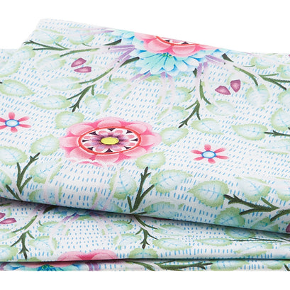 Birds in Paradise - Morning Dahlias White 2 Yard Cut