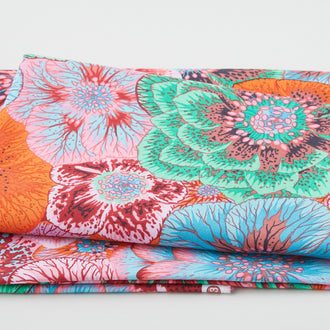 Kaffe Fassett - August 2022 Hellebores Pink 2 Yard Cut