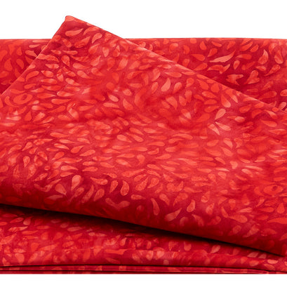 Color Pop Batiks - Tossed Seeds Red Candy 2 Yard Cut