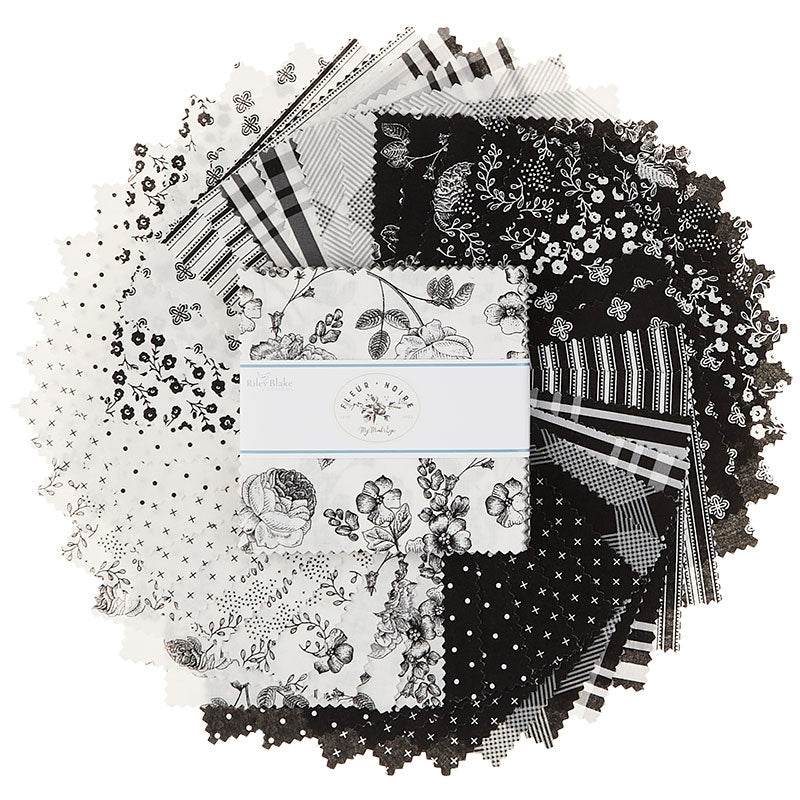 Fleur Noire - 5" Stackers Primary Image