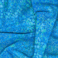 Gingko Garden - River Rocks Navy Metallic Yardage Alternative View #1