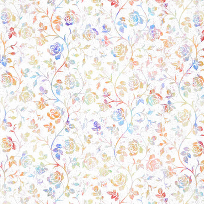 Halcyon II - Roses Multi Yardage