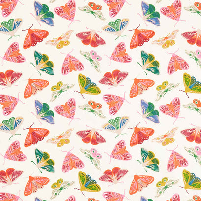 Flowerland - Fluttering Natural Yardage